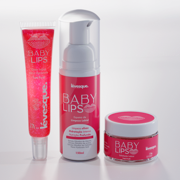 Kit Gloss E Esfoliante Labial Tutti Fruti Baby Lips Lévesque